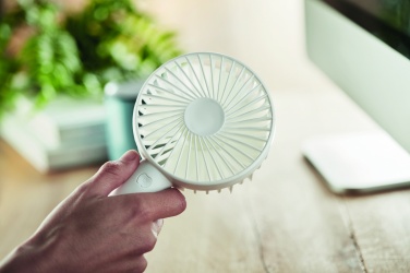 Logo trade business gift photo of: USB desk fan with stand 